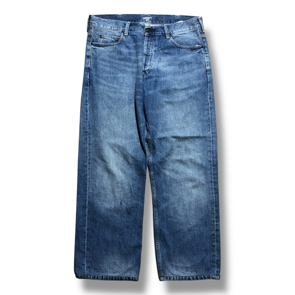 Carhartt Wip Marlow Blue Bleached Pants