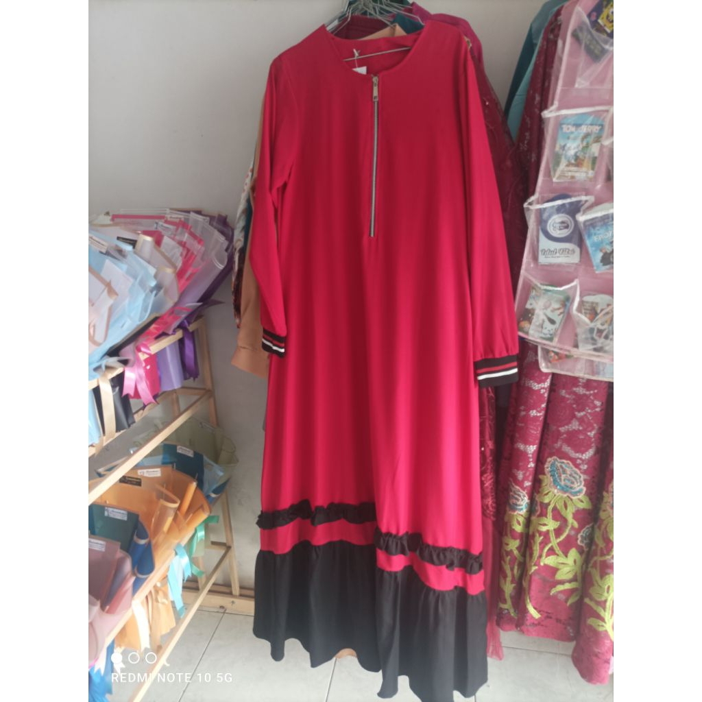 gamis pesta / gamis monalisa/ gamis toyobo/ gamis susun rempel