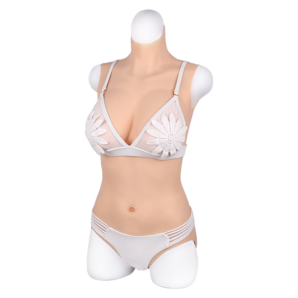 Payudara palsu segitiga silikon satu bagian untuk permainan peran dan pertunjukan kostum.