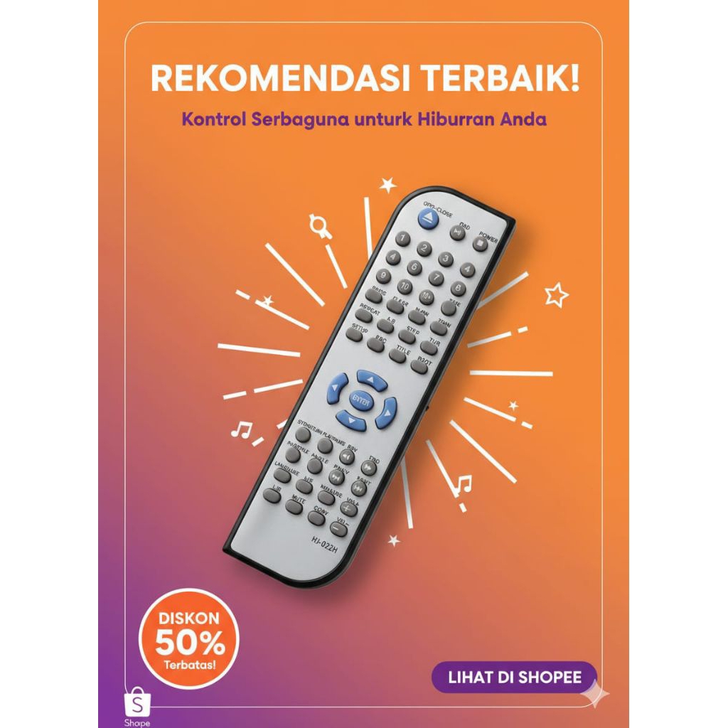 REMOTE DVD MERK NIKO