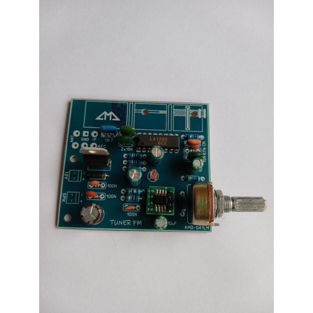 kit Radio tuner fm lengkap mini amplifier ic lm 386