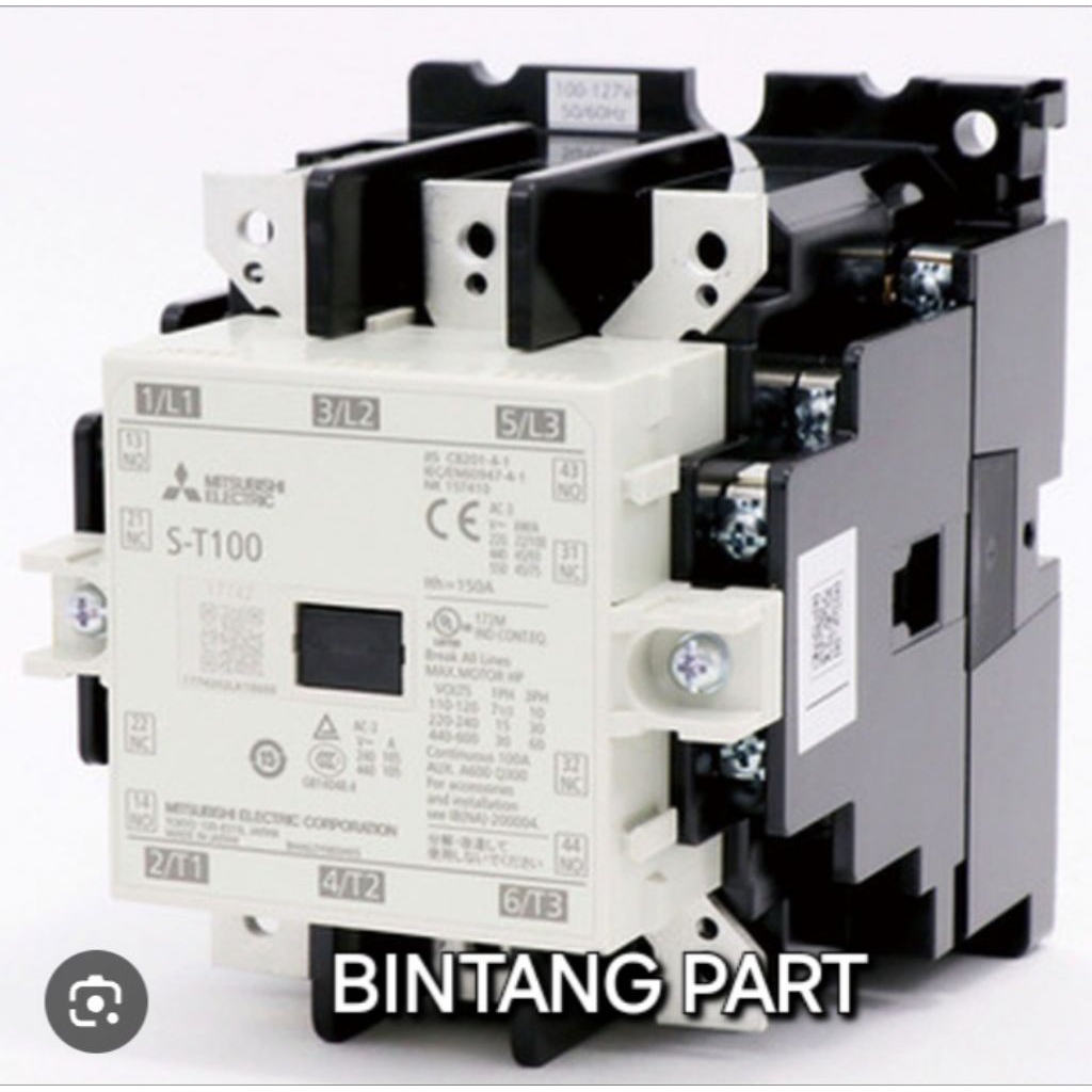 KONTAKTOR MITSUBISHI ST100 230V/CONTACTOR ST 100 MITSUBSHI