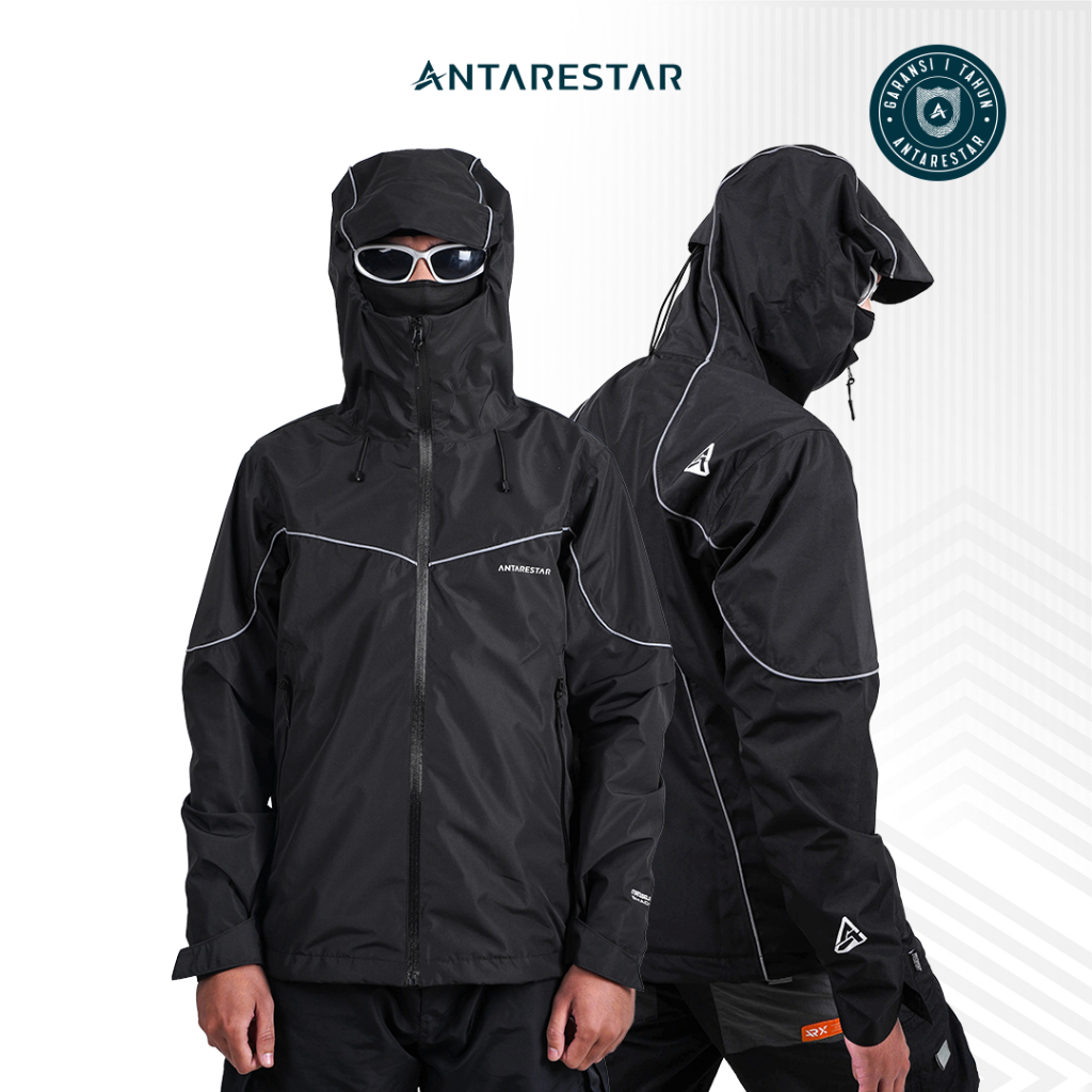 ANTARESTAR Official - Jacket Gorpcore Manusela V2 Jaket Gunung Motoran Windproof Outdoor