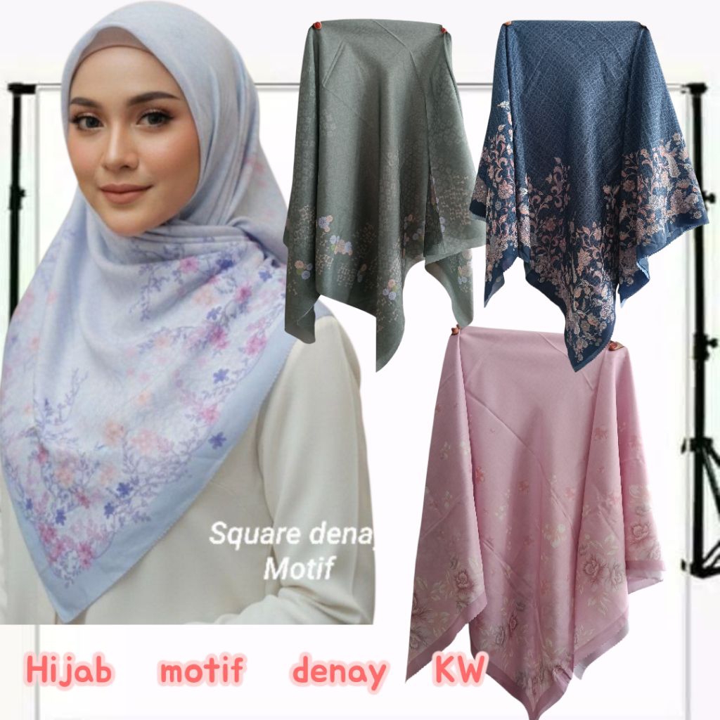 HIJAB MOTIF DENAY KW MOTIF