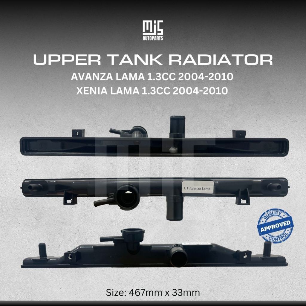 Upper Tank Radiator Avanza Lama 1.3CC Xenia 1.3CC 2004-2010