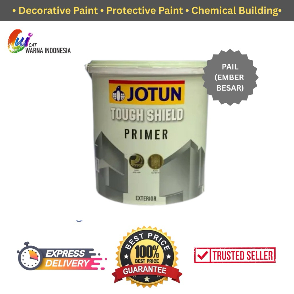 cat dasar tembok luar JOTUN TOUGH SHIELD PRIMER ember besar