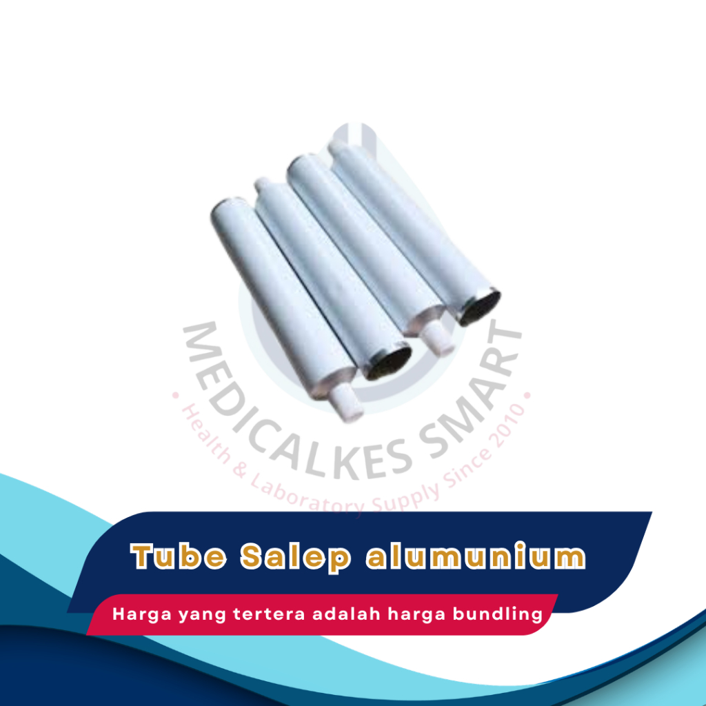 Tube Salep Aluminium Kosong 5g 10g 15g 20g – Wadah Krim / Salep Medis
