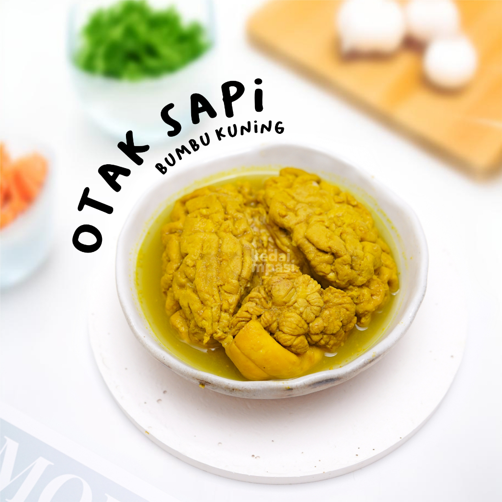 Otak Sapi Bumbu Kuning Grassfed