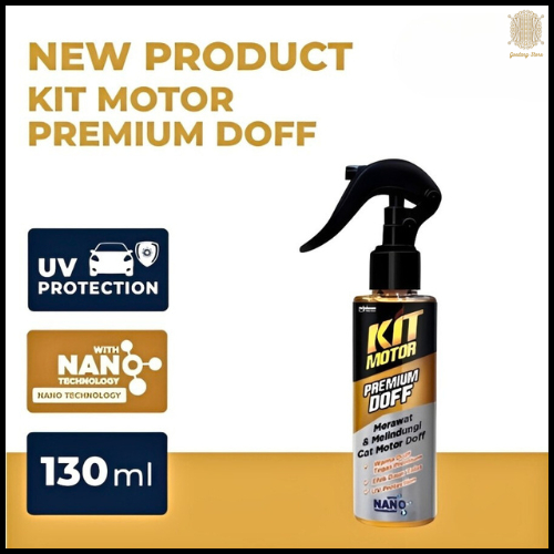 KIT Motor Premium Doff Perawatan Cat Doff / Matte