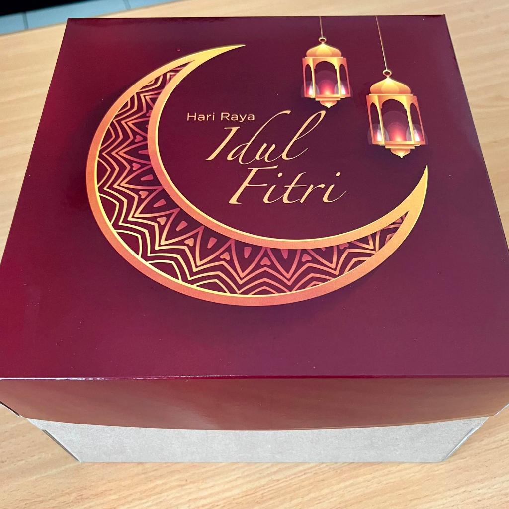 Box Kue Lebaran Idul Fitri Ukuran 25 x 25 x 10cm