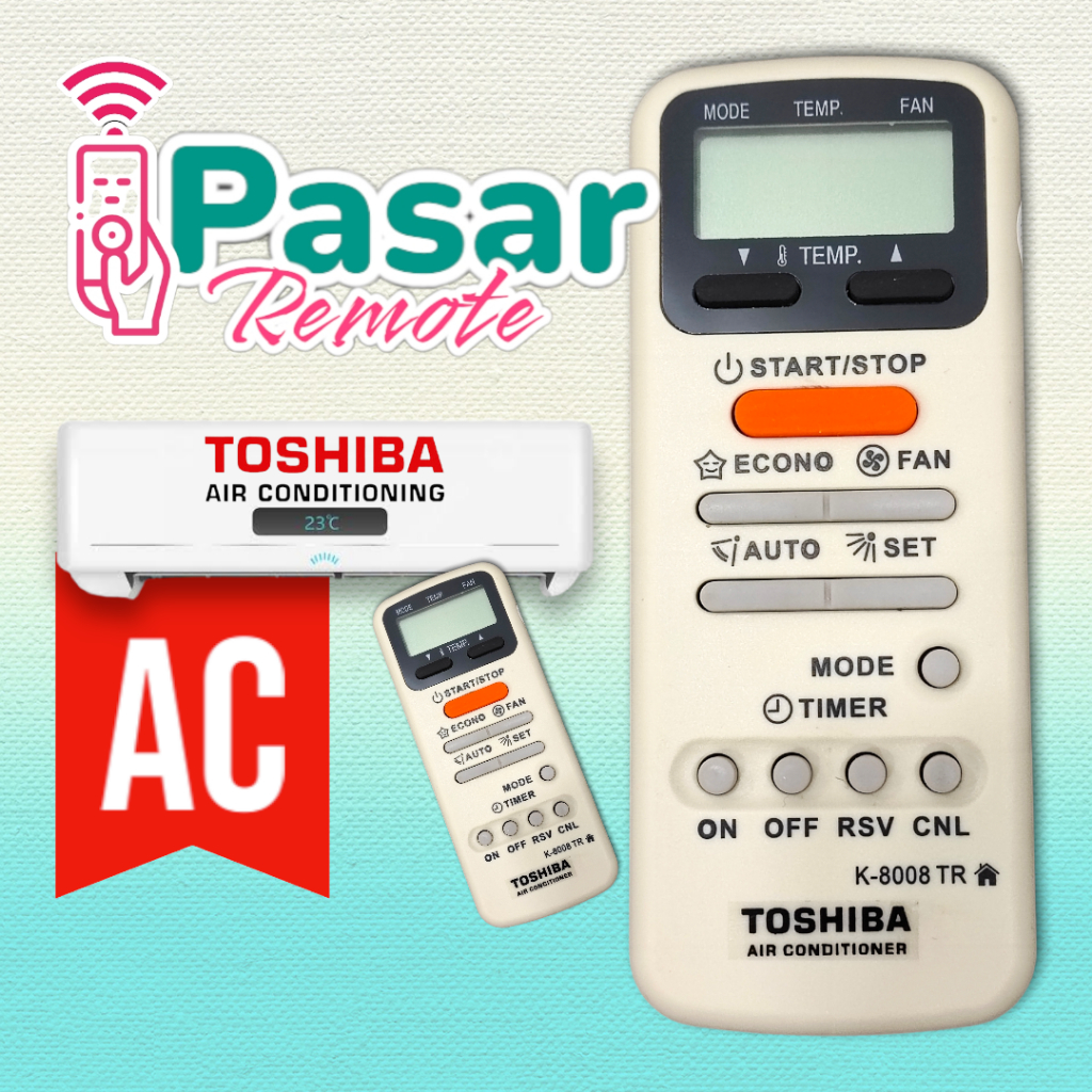REMOTE AC TOSHIBA Compatibel Multi AC TOSHIBA