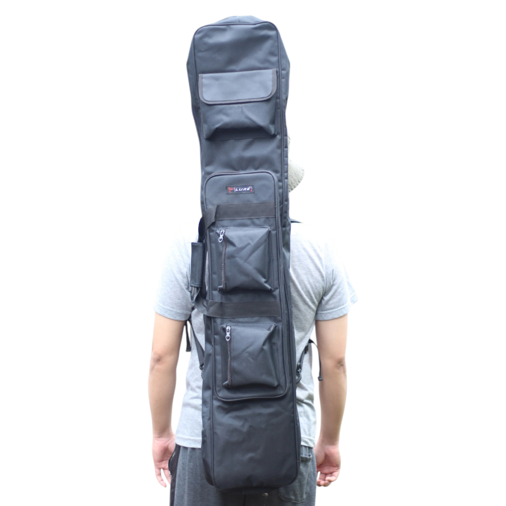 Tas Pancing Jumbo Tebal Anti Air Terpal Truk - Tas Joran Pancing Model Ransel & Jinjing