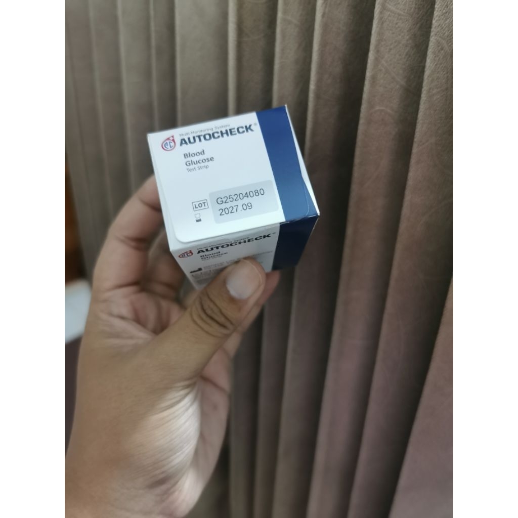 autocheck strip blood glucose