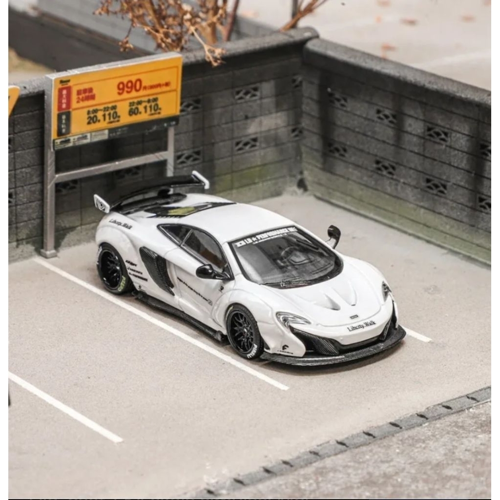 Star Model McLaren 650S LBWK White