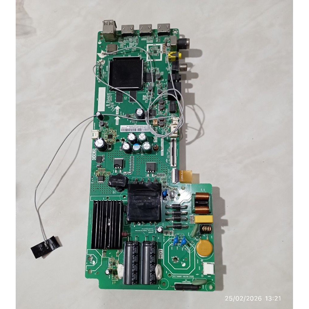MB MOBO MAINBOARD MODULE MESIN TV MI L43M6-E1(MB MI43)