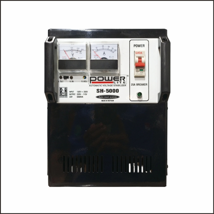 Powerlite analog stabilizer SH5000 / POWERLITE Stabilizer Analog SH 5000 VA