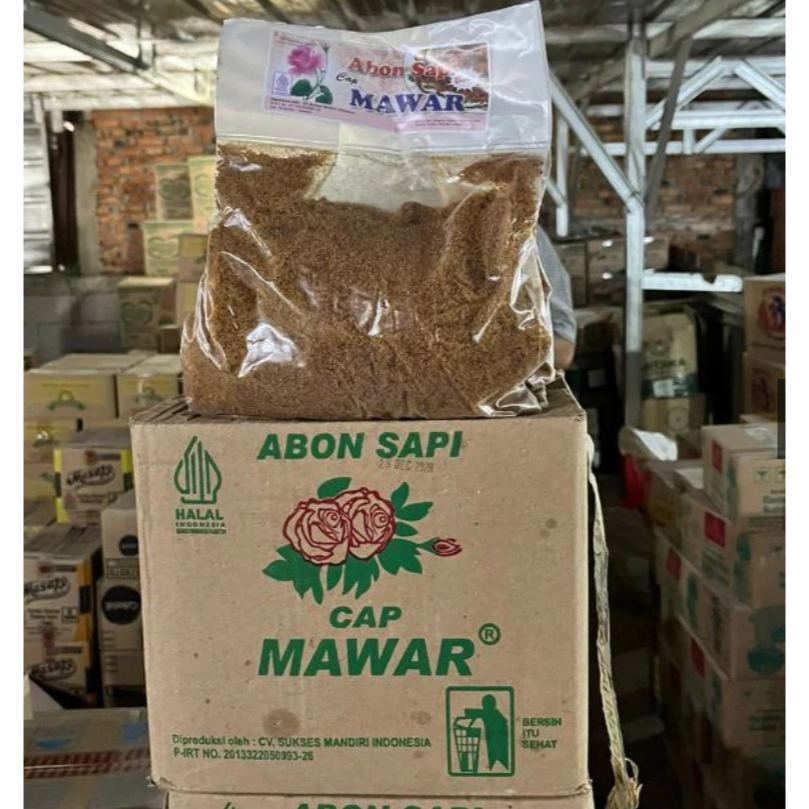 "New" Abon sapi mawari 1 kg Snack