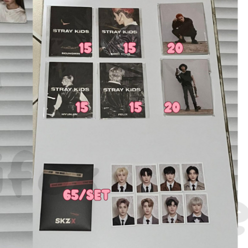 [BACA DESKRIPSI] POSTCARD PHOTOCARD STRAY KIDS IN LIFE SEUNGMIN CHANGBIN HYUNJIN DANCERACHA VOCALRAC