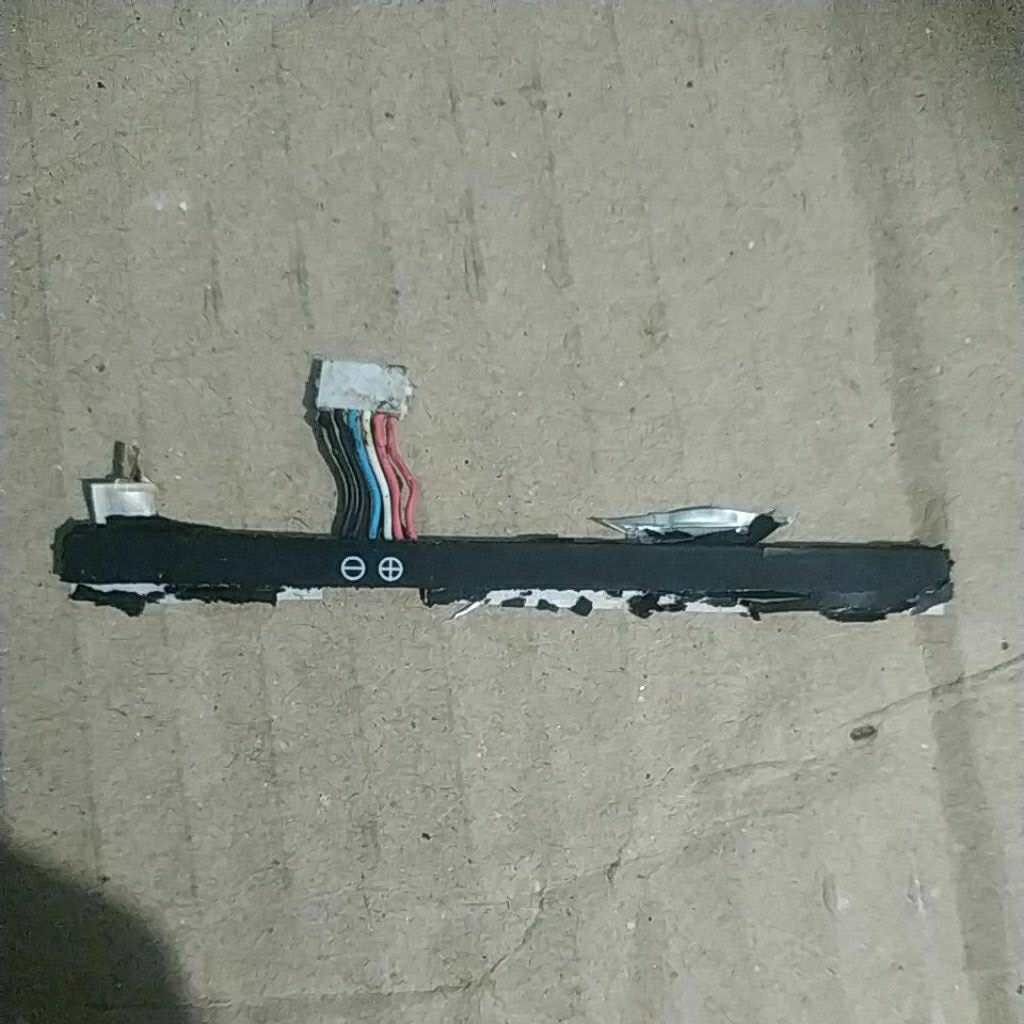 Papan PCB konektor cas bekas Lenovo tab a1000/l12tp33