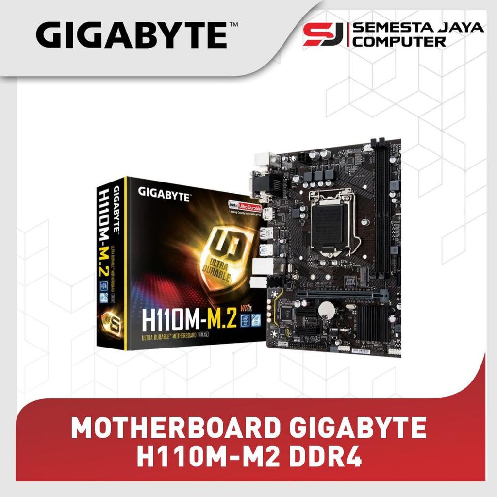 Gigabyte Motherboard H110M M.2