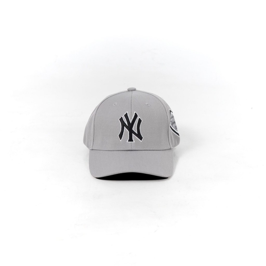 Topi MLB NY YANKEES OUTLINE WHITE BLACK GREY CAP 100% ORIGINAL