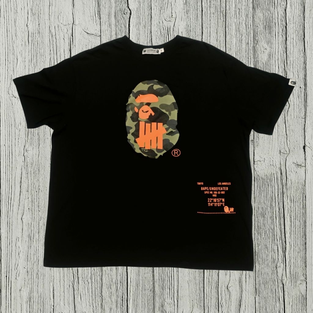 T-shirt Bape Undefeated #1