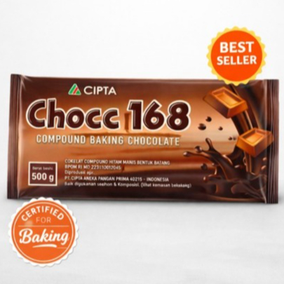 CHOCC 168 Coklat Batang Manis Ekonomis Untuk Kue Serbaguna
