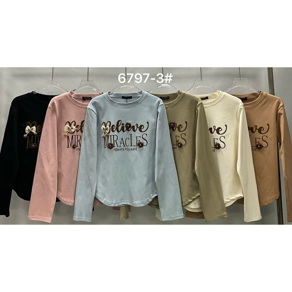 BAJU WANITA  Lengan Panjang Tiramisu Terbaru - Baju  Fashion