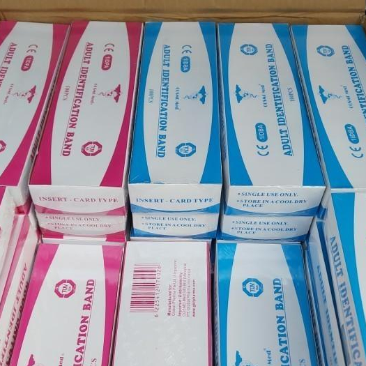 Happyfit - Id Band Dewasa Cosmo Med. Gelang Pasien Dewasa Cosmomed. Adult Identification Band Cm.