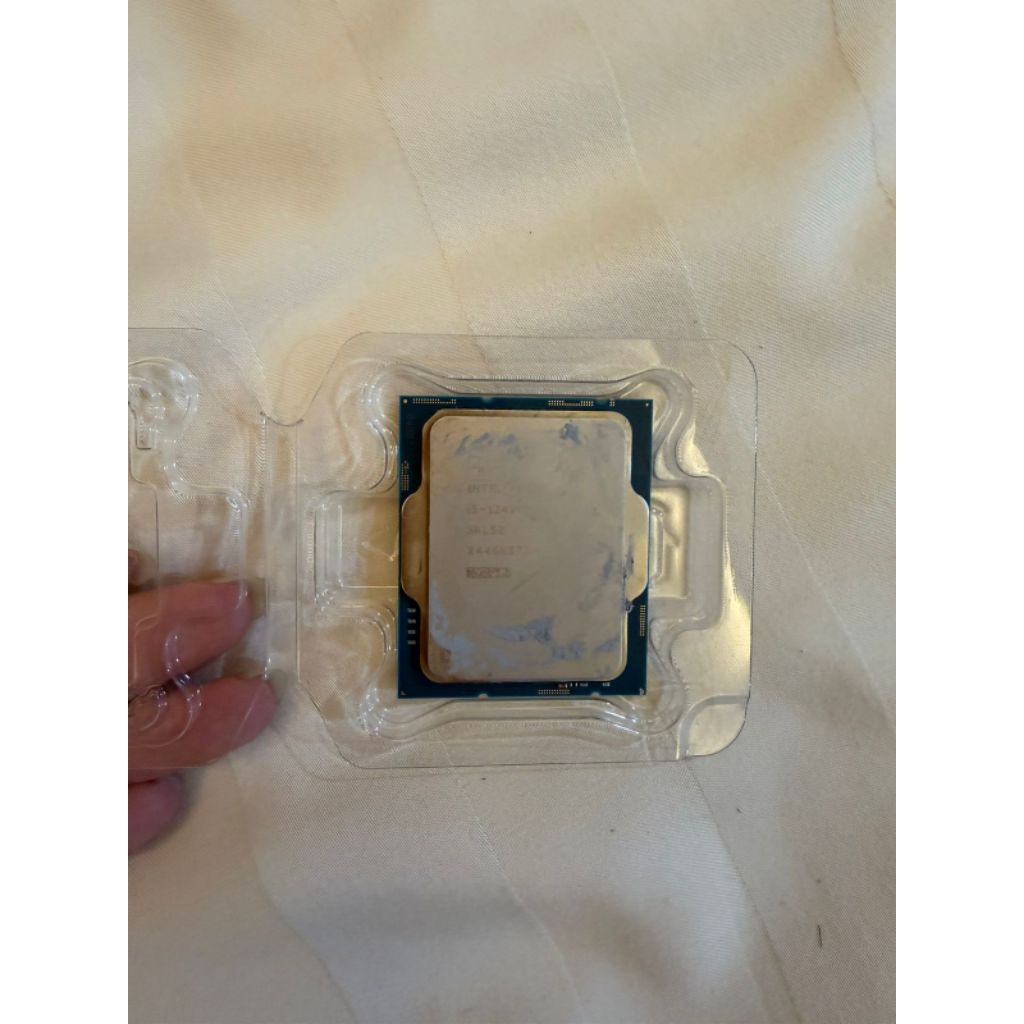 cpu processor i5 12400F second normal