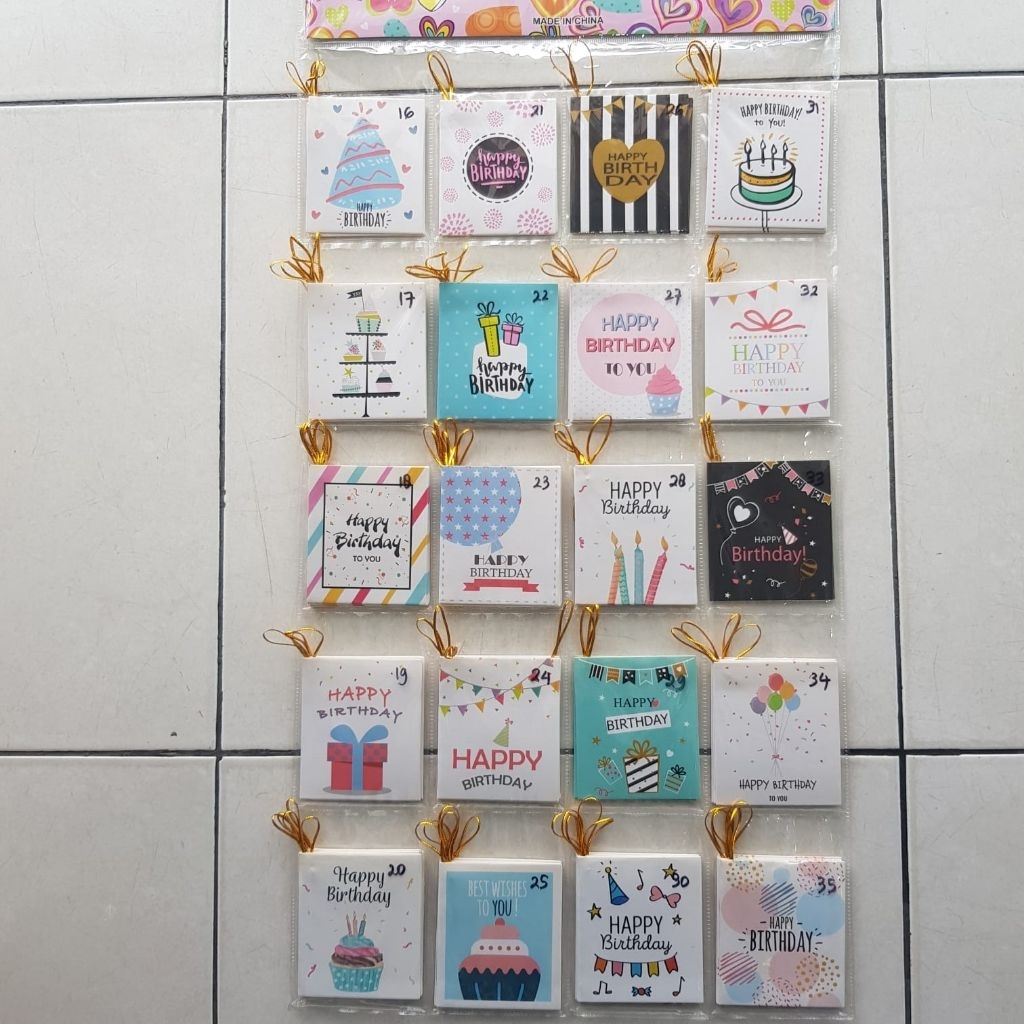 Kartu Ucapan Ulang Tahun / Kartu Ucapan Lucu / Hadiah / Perlengkapan Ulang Tahun