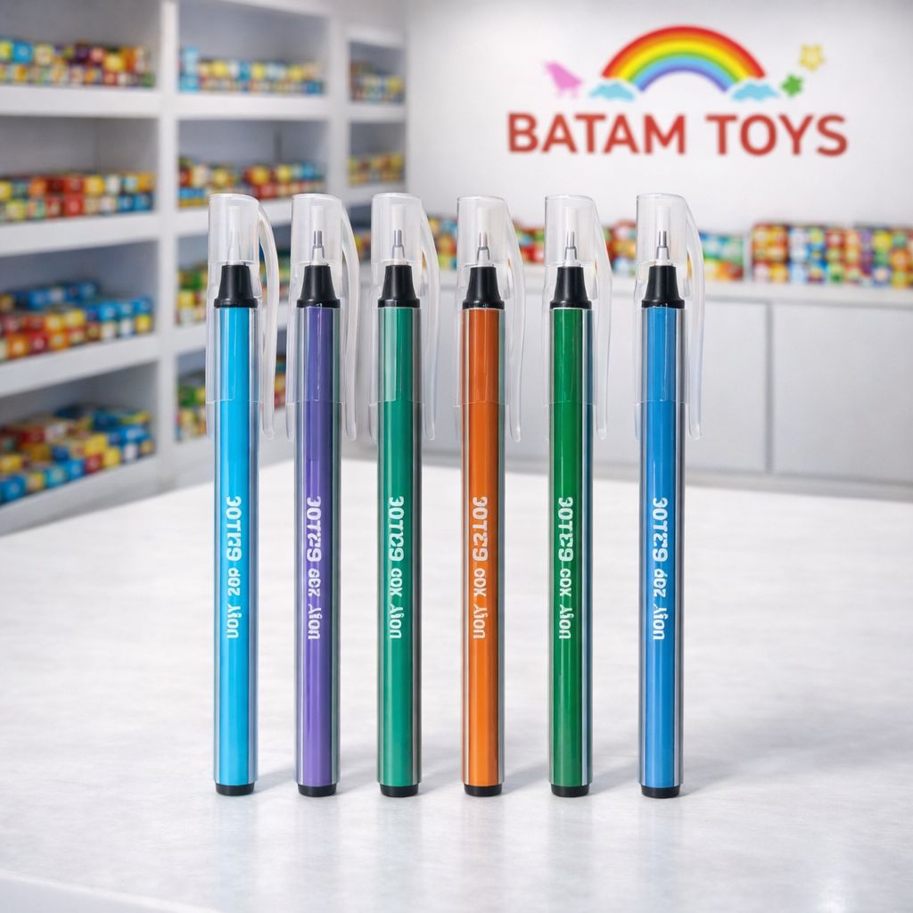 Pulpen Joyko Bono Warna Warni Lusinan 12 Pcs Ball Pen Pulpen Pena Joyko