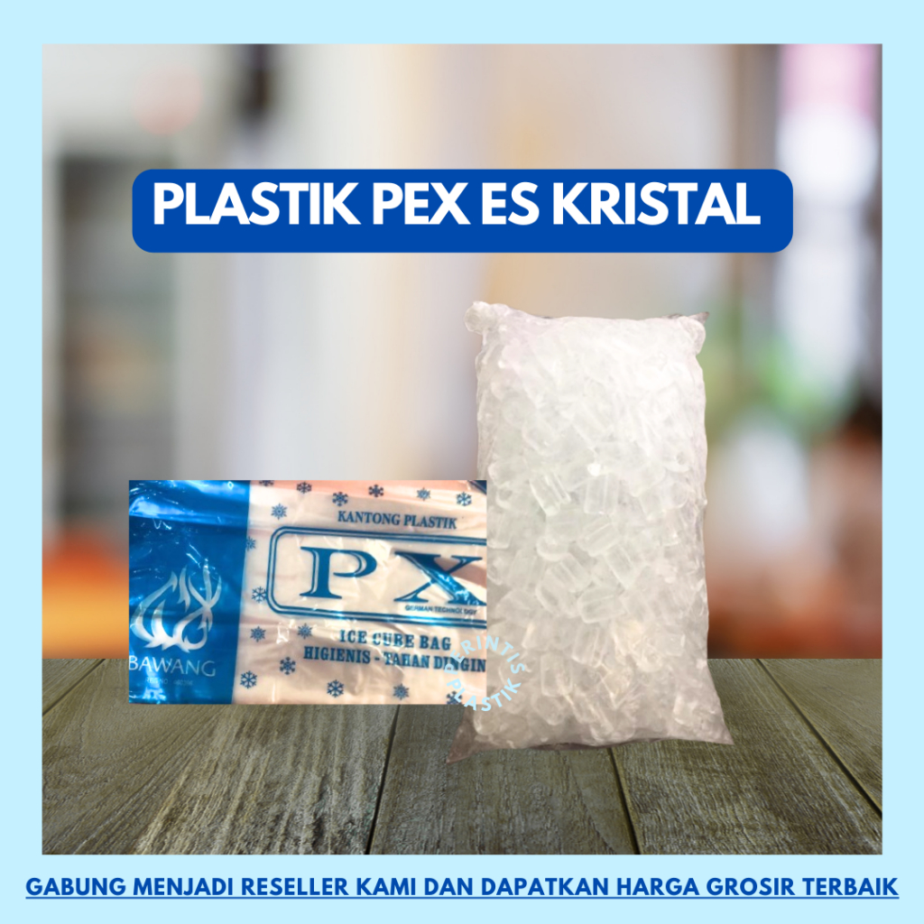 Plastik Es Kristal Es Batu 5kg 10 kg /Plastik Pex Es Kristal @50lbr