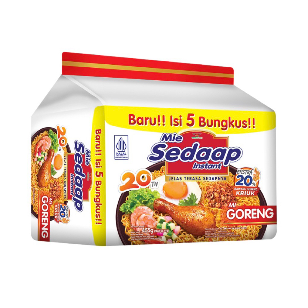 Mie sedap goreng isi 5