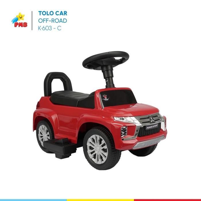 Mobil aki anak pmb K 603 C mobil tolocar mobilan aki bisa di naiki anak beban maks 25kg