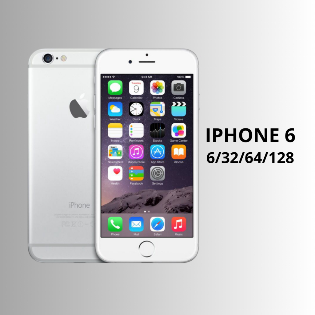 IPhone 6 Memori 16 / 32 / 64 / 128 GB | Second Normal Pemakaian | Wifi Only | Siap Pakai