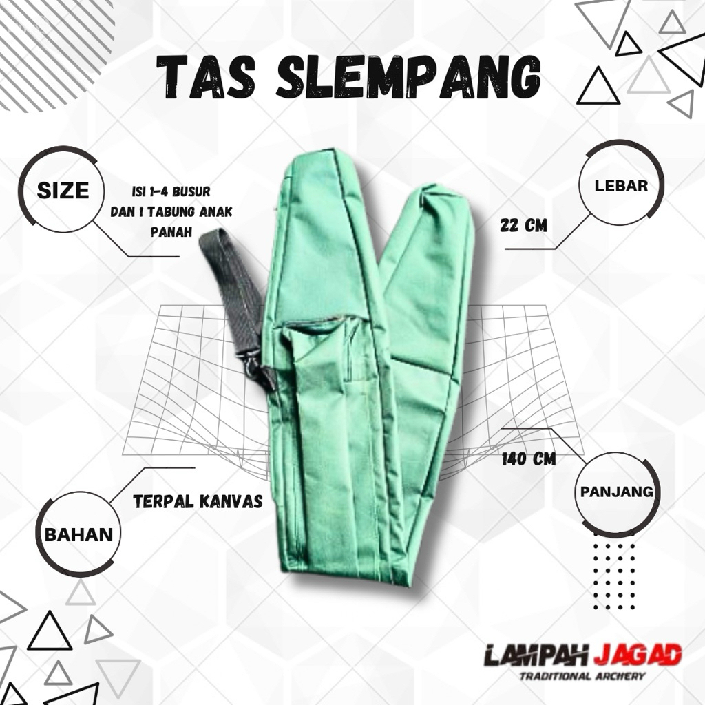 tas slempang,tas panahan,tas panah harian,tas archery