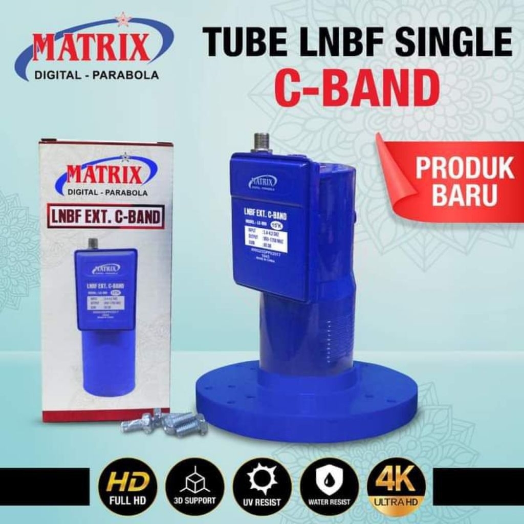 LNB C-BAND SINGLE MATRIX LC999 1RCV