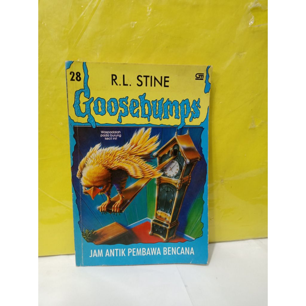 BUKU GOOSEBUMPS JAM ANTIK PEMBAWA BENCANA