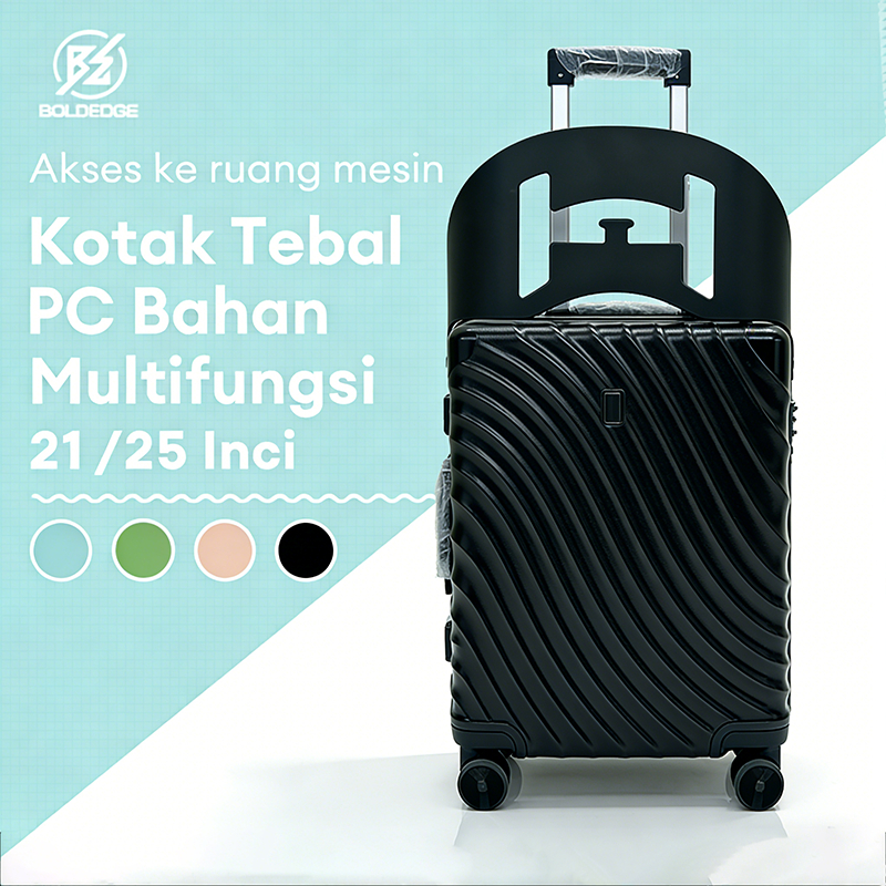 BoldEdge Koper 24 inci untuk ibu, anak bisa duduk di atasnya, alat ajaib bawa anak, koper jalan-jala