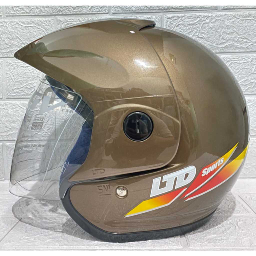 Helm LTD Sports Original  - Helm Motor Dewasa Open Face SNI