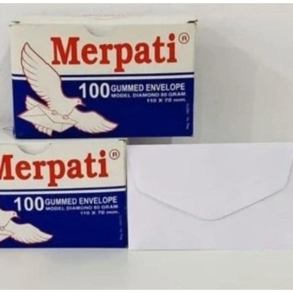 Amplop Polos Putih Kecil Merpati