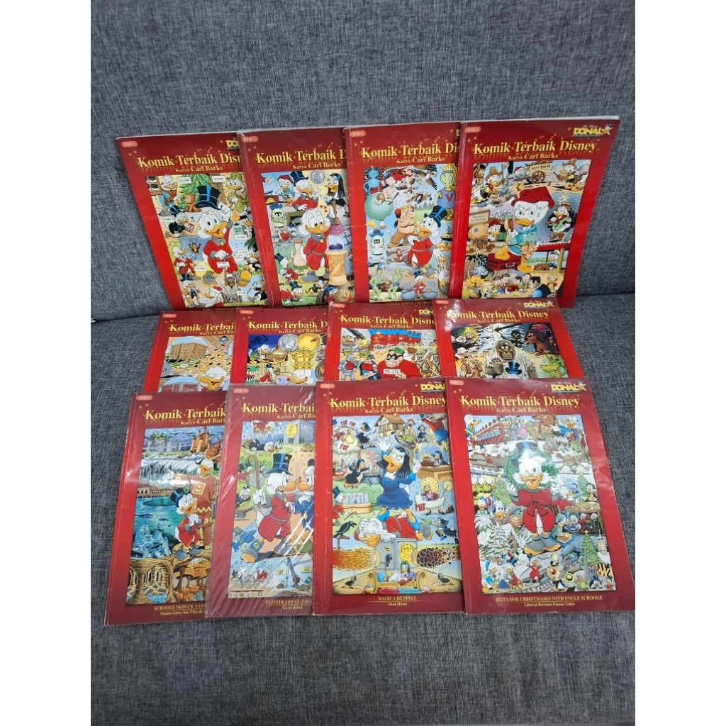 Komik Terbaik Disney Karya Carl Barks 1 - 12 Lengkap