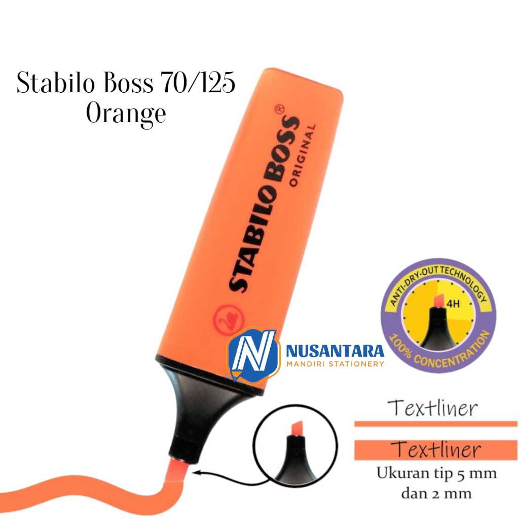STABILO Boss 70/54 Orange