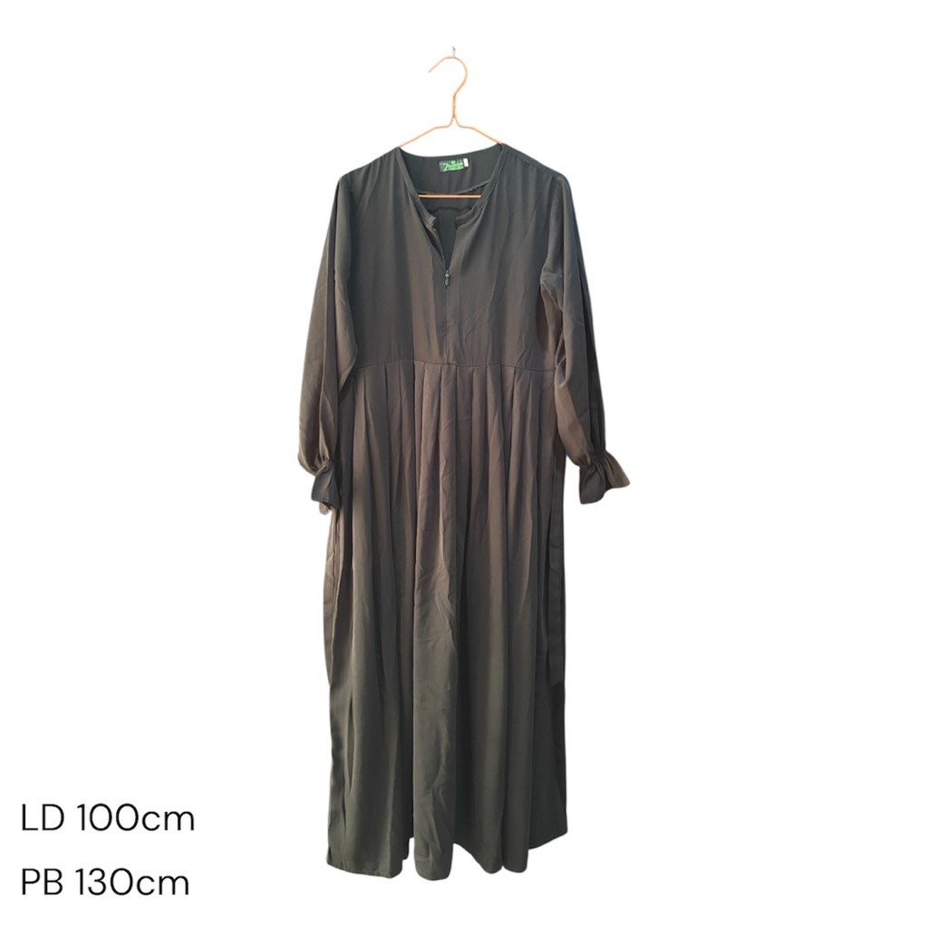 Preloved set khimar safar jetblack