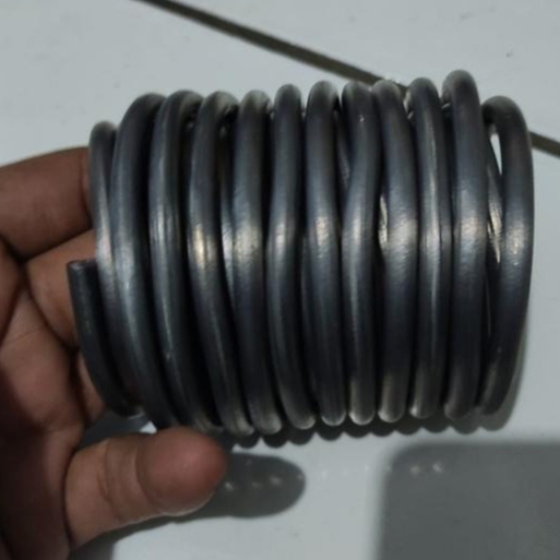 timah lidi 4,3 mm / wire tinol timah kiloan bahan slug - 1/2 kg