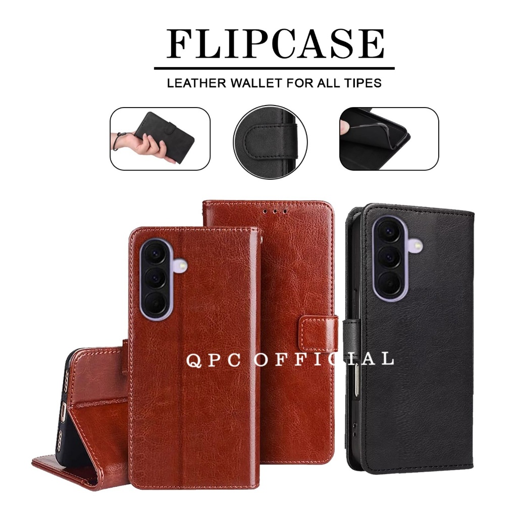 Leather Flip Case Samsung A37 5G Samsung A57 5G Samsung A17 Samsung A07 Samsung A06 5G Samsung A73 5