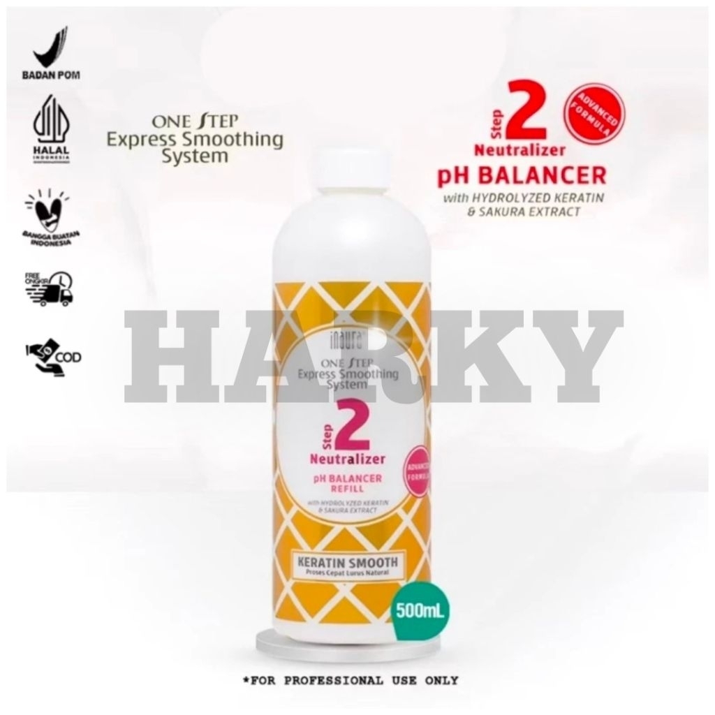 INAURA One Step Step 2 PH BALANCER Foaming Refill 500ml