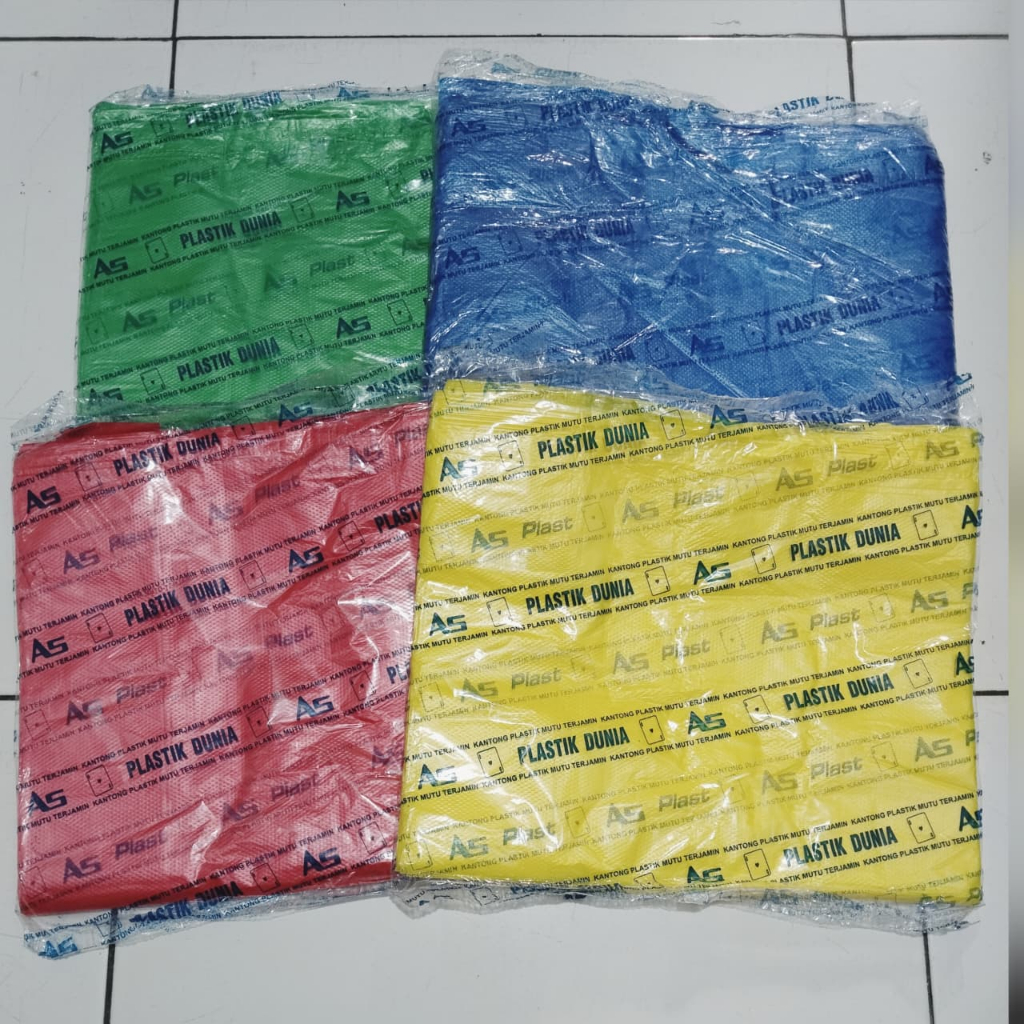 MERK DUNIA KANTONG PLASTIK UK 28X48 RANDOM KRESEK MERK DUNIA / PLASTIK KRESEK UKURAN 28X48 WARNA RAN