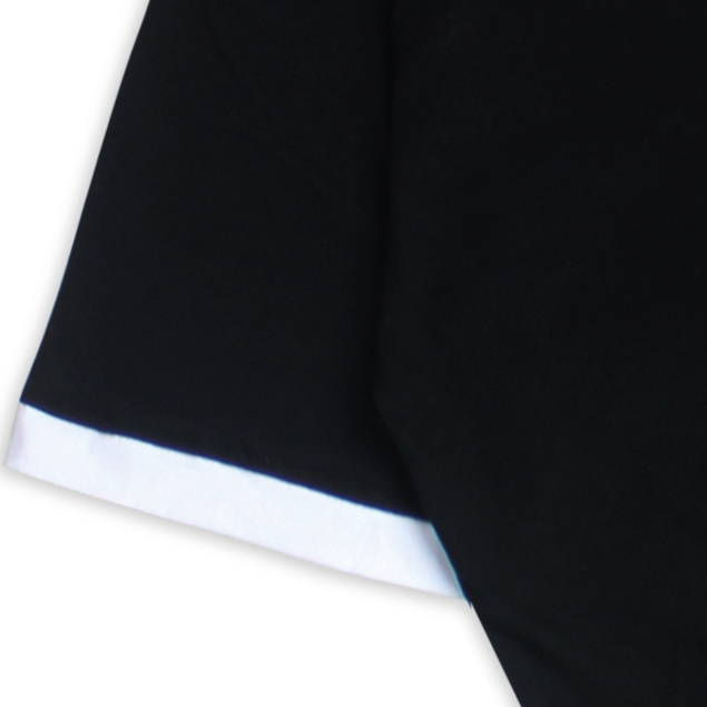 Troy Company Wangky Polo Shirt Black White Superbia - Kaos Polo Wangki Pria Hitam Putih WKD 2901